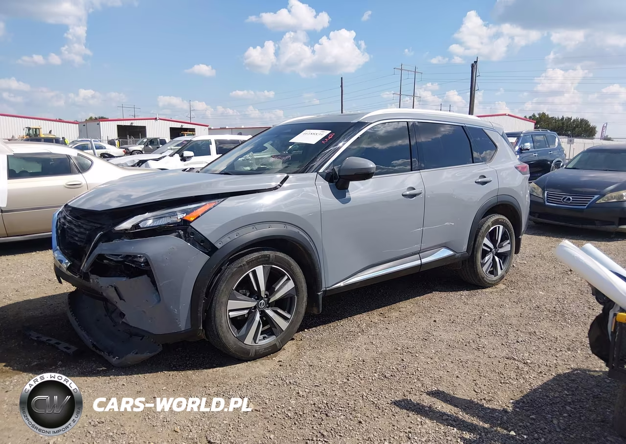2021 Nissan Rogue Sl Fwd VIN:JN8AT3CA6MW026563 - 2