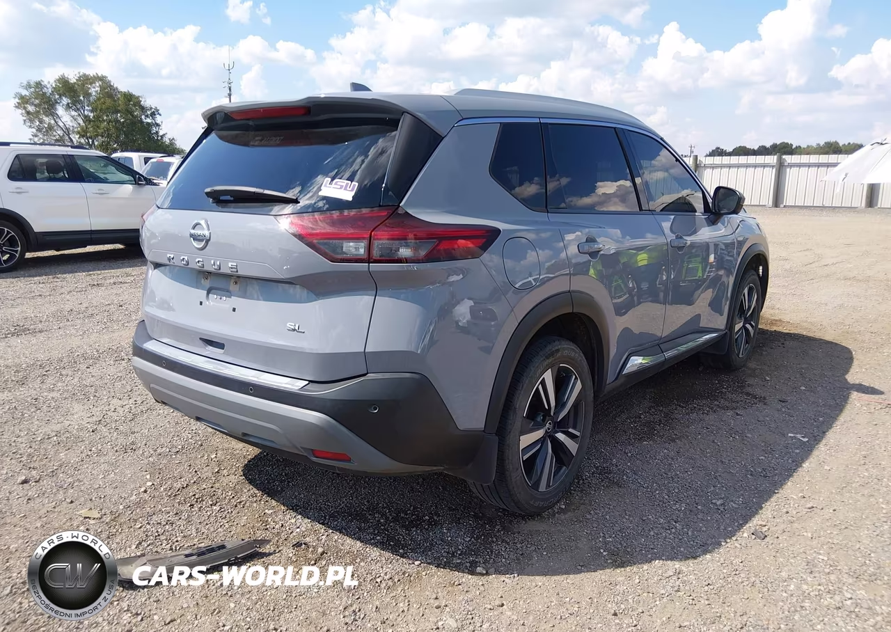 2021 Nissan Rogue Sl Fwd VIN:JN8AT3CA6MW026563 - 4