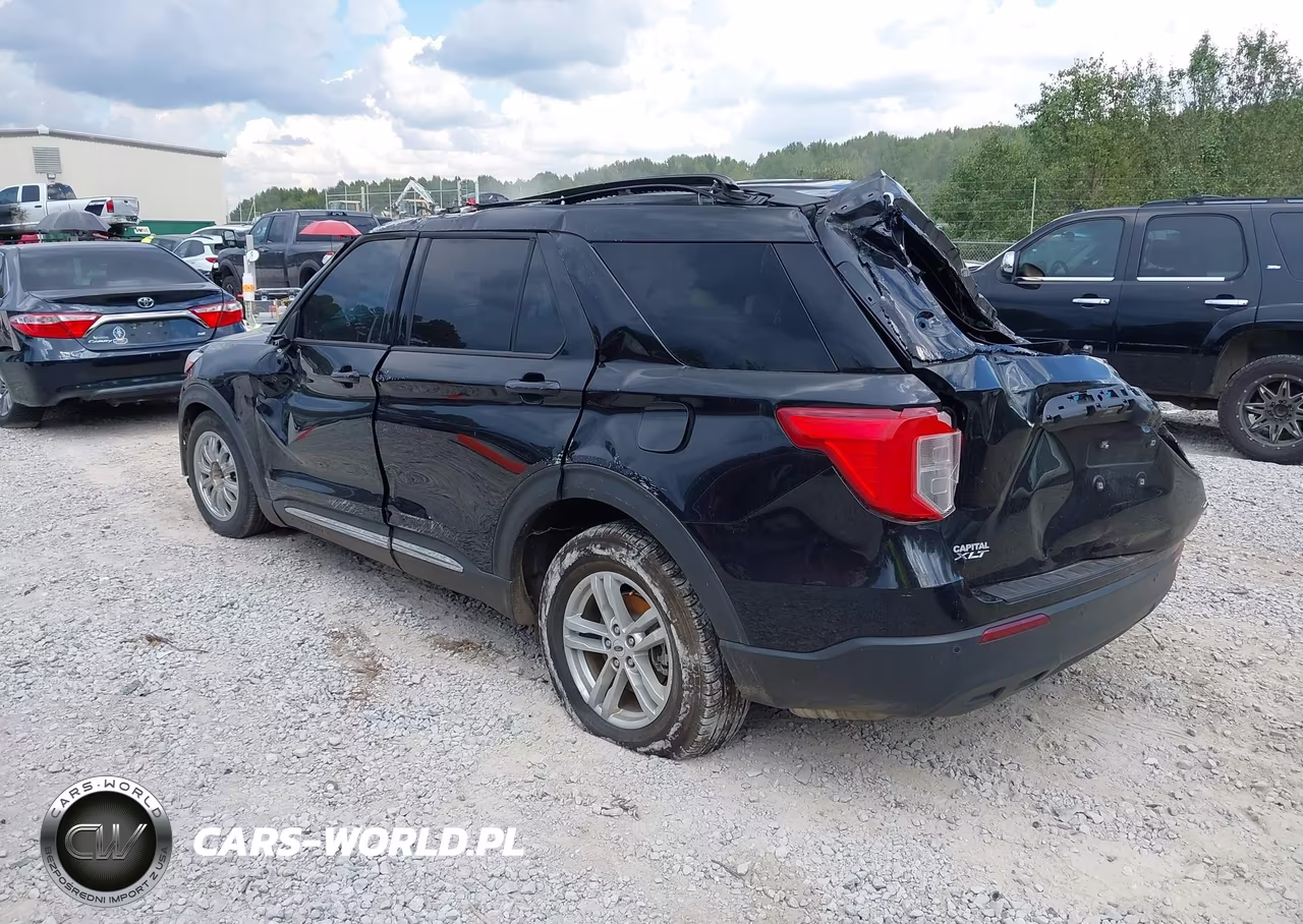 2021 Ford Explorer Xlt VIN:1FMSK8DH3MGB90564 - 3