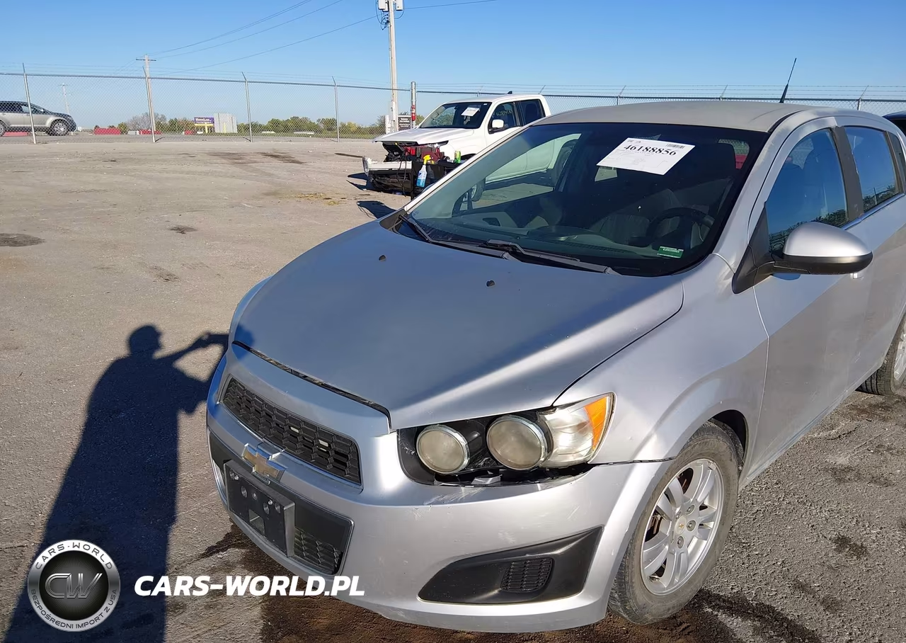2012 Chevrolet Sonic 2Lt VIN:1G1JC6SH0C4166137 - 2