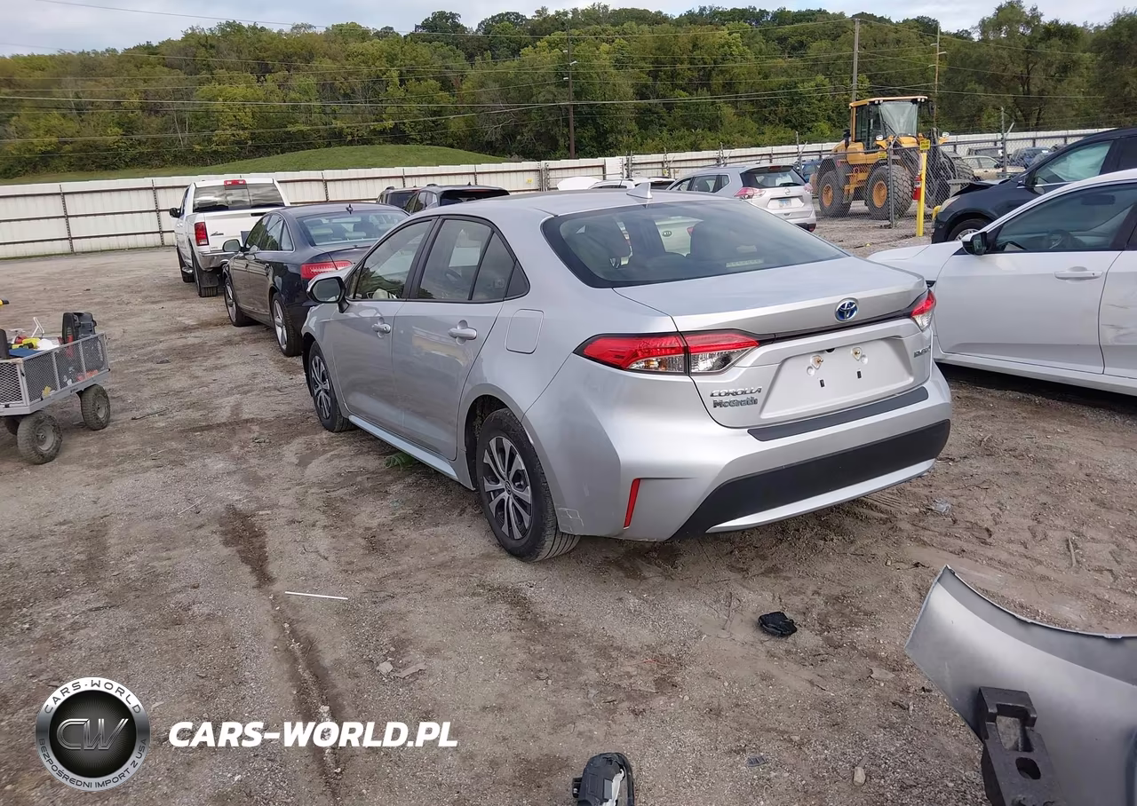 2022 Toyota Corolla Hybrid Le VIN:JTDEAMDE2NJ061917 - 3