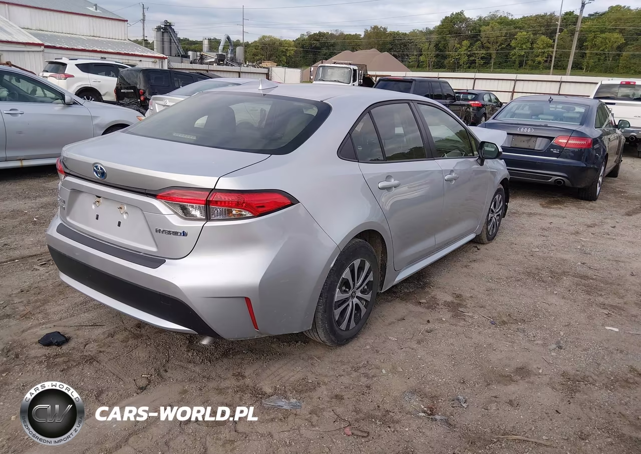 2022 Toyota Corolla Hybrid Le VIN:JTDEAMDE2NJ061917 - 4