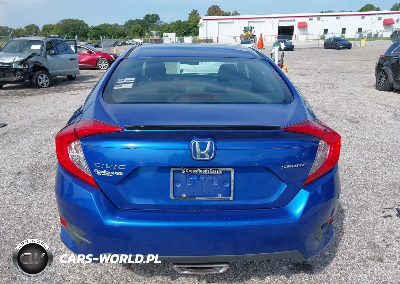 2019 Honda Civic Sport VIN:2HGFC2F8XKH597068 - 16