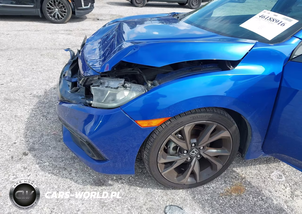 2019 Honda Civic Sport VIN:2HGFC2F8XKH597068 - 6