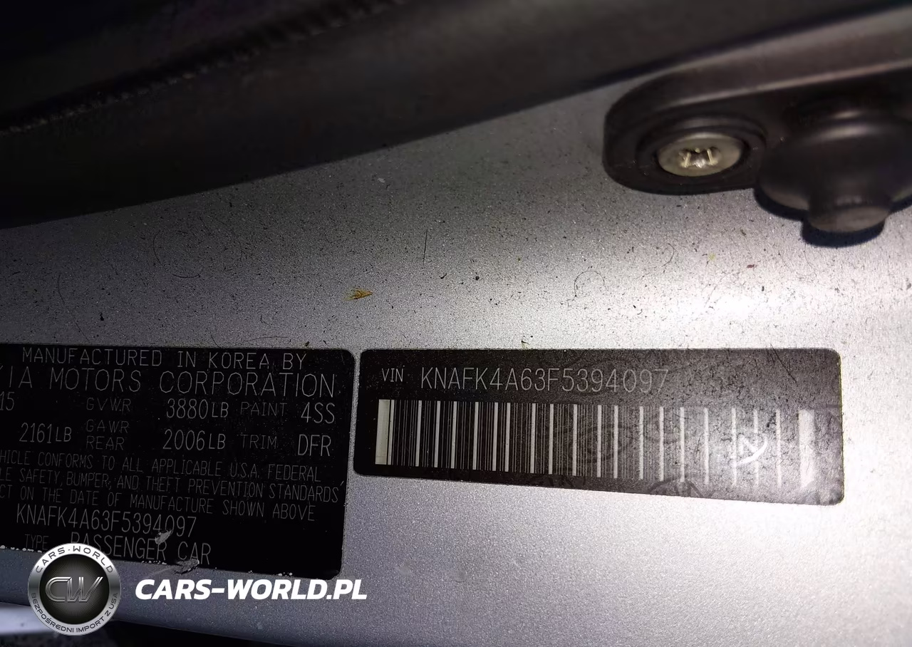 2015 Kia Forte Lx VIN:KNAFK4A63F5394097 - 9