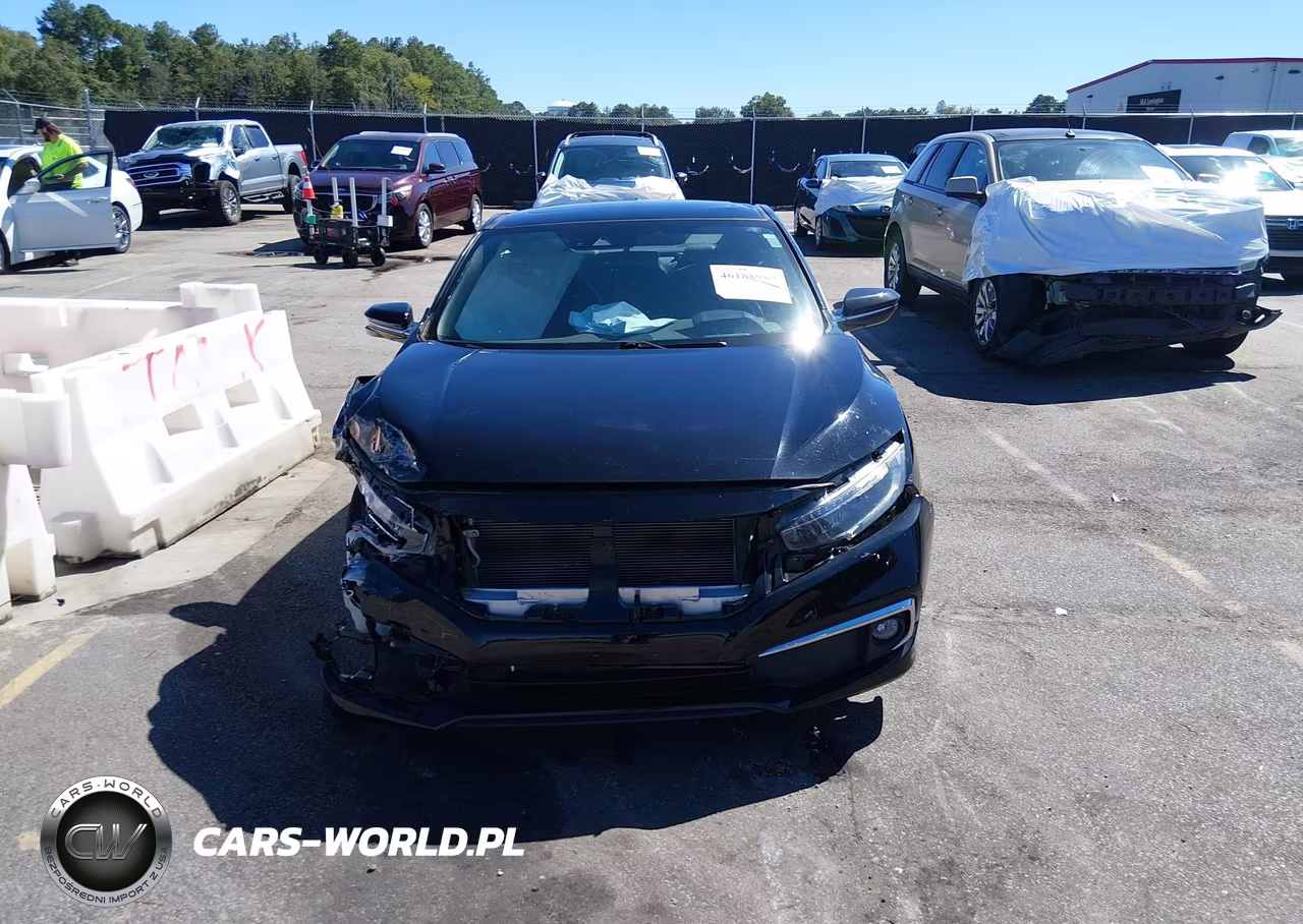 2020 Honda Civic Touring VIN:2HGFC3B90LH353337 - 12
