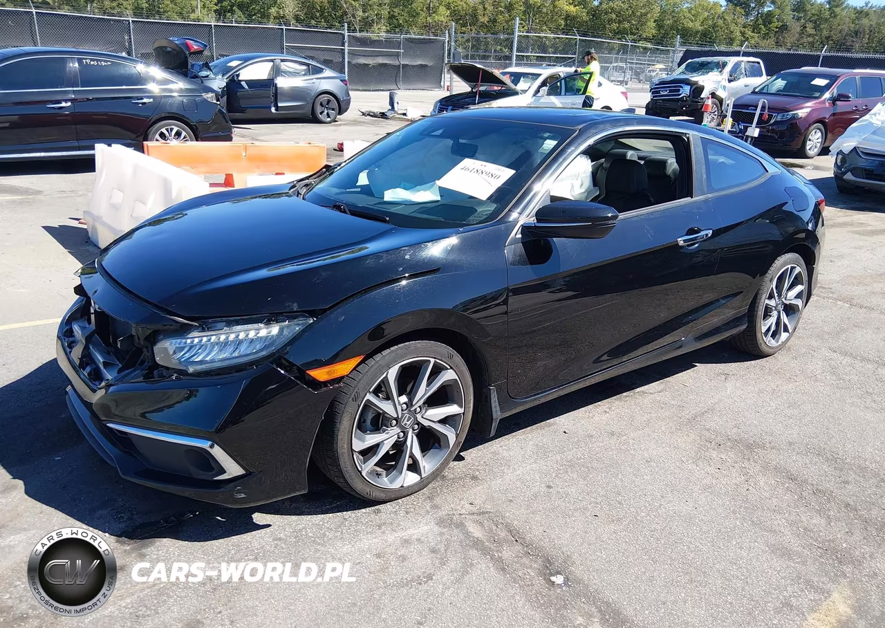 2020 Honda Civic Touring VIN:2HGFC3B90LH353337 - 2