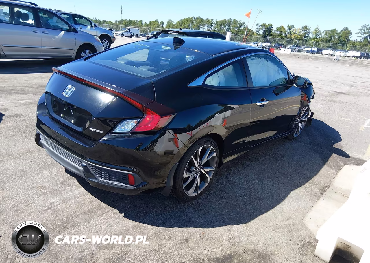 2020 Honda Civic Touring VIN:2HGFC3B90LH353337 - 4