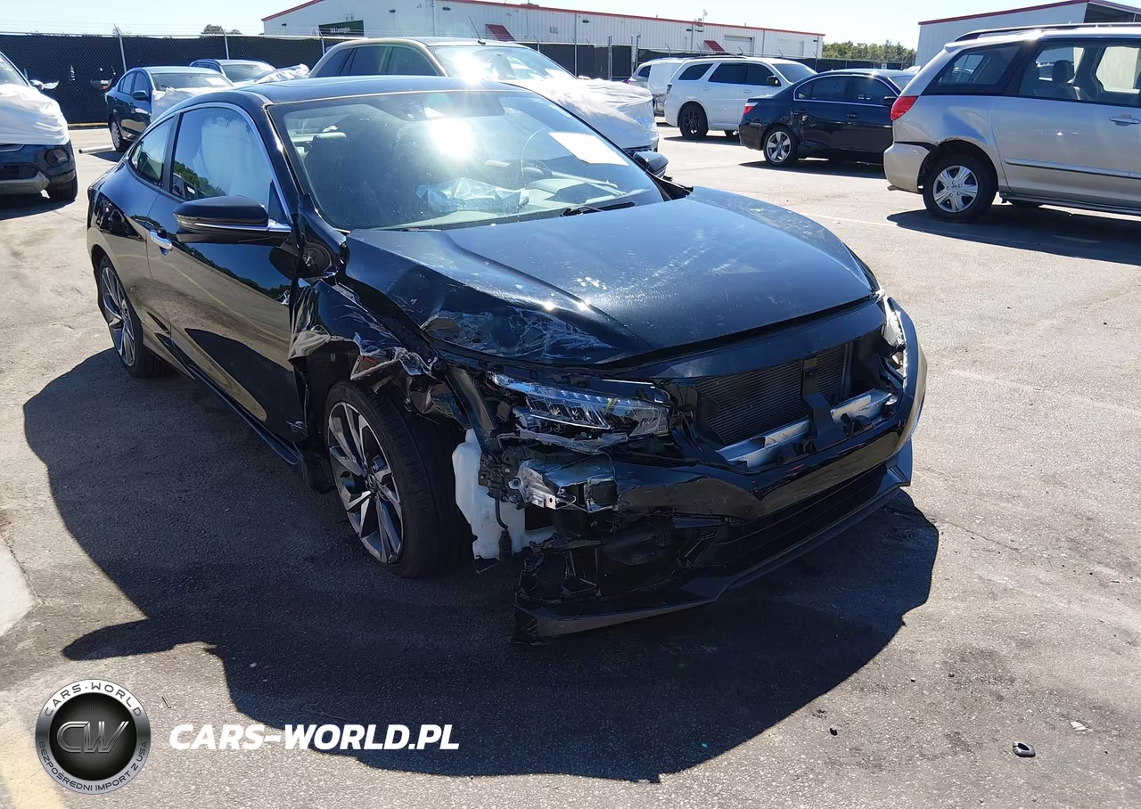 2020 Honda Civic Touring VIN:2HGFC3B90LH353337 - 6