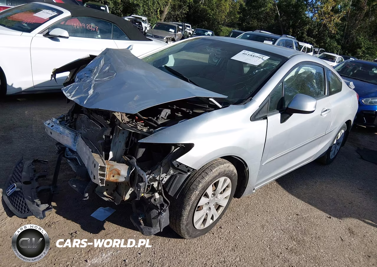 2012 Honda Civic Cpe Lx VIN:2HGFG3A56CH521629 - 2