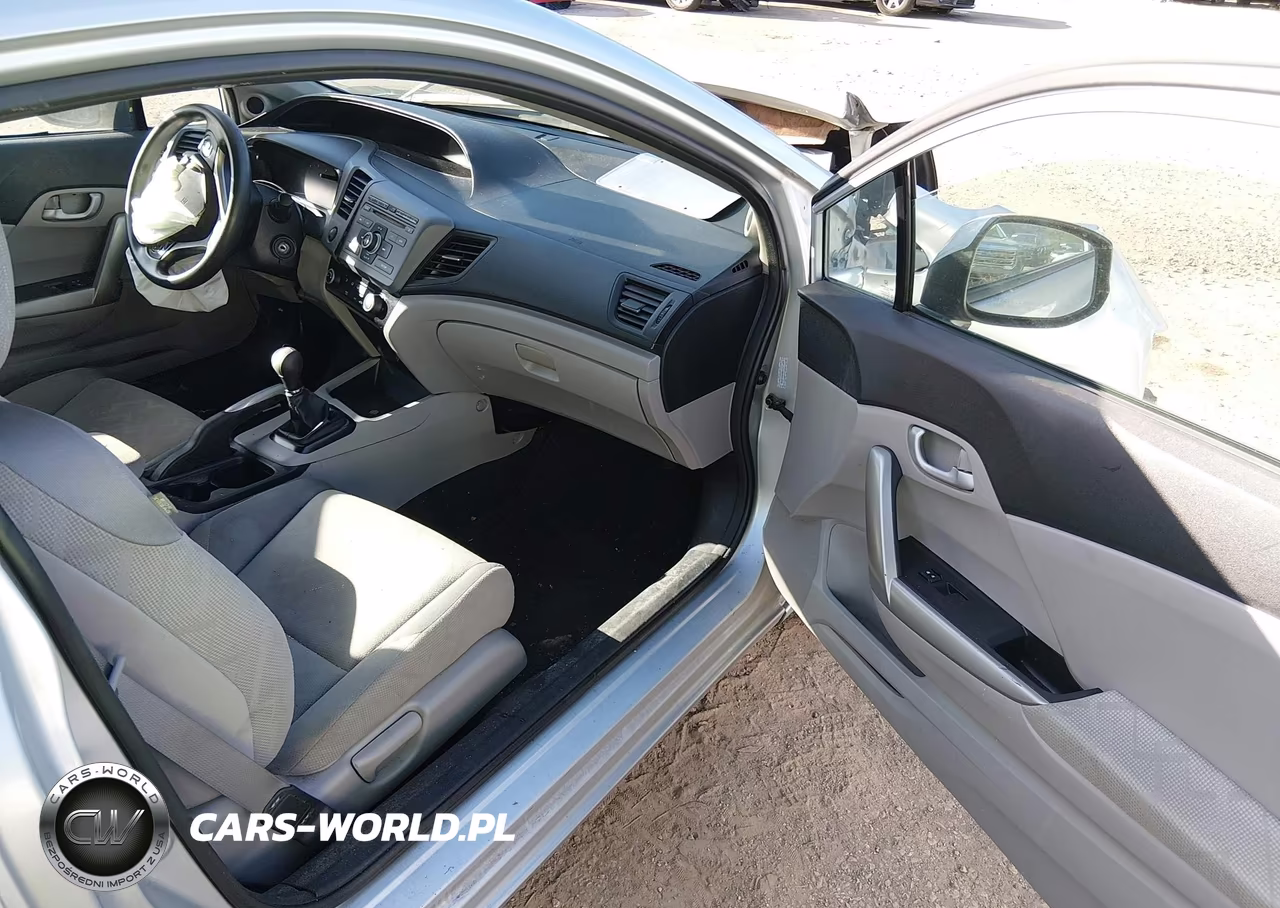 2012 Honda Civic Cpe Lx VIN:2HGFG3A56CH521629 - 5