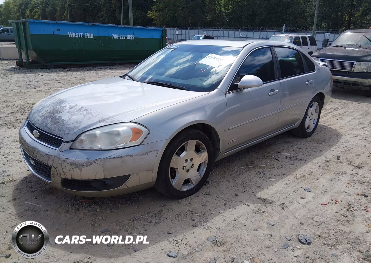 2008 Chevrolet Impala Ss VIN:2G1WD58CX89106914 - 2