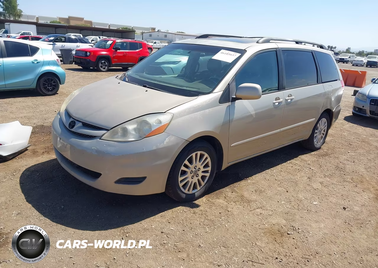 2008 Toyota Sienna Xle VIN:5TDZK22C88S107682 - 2