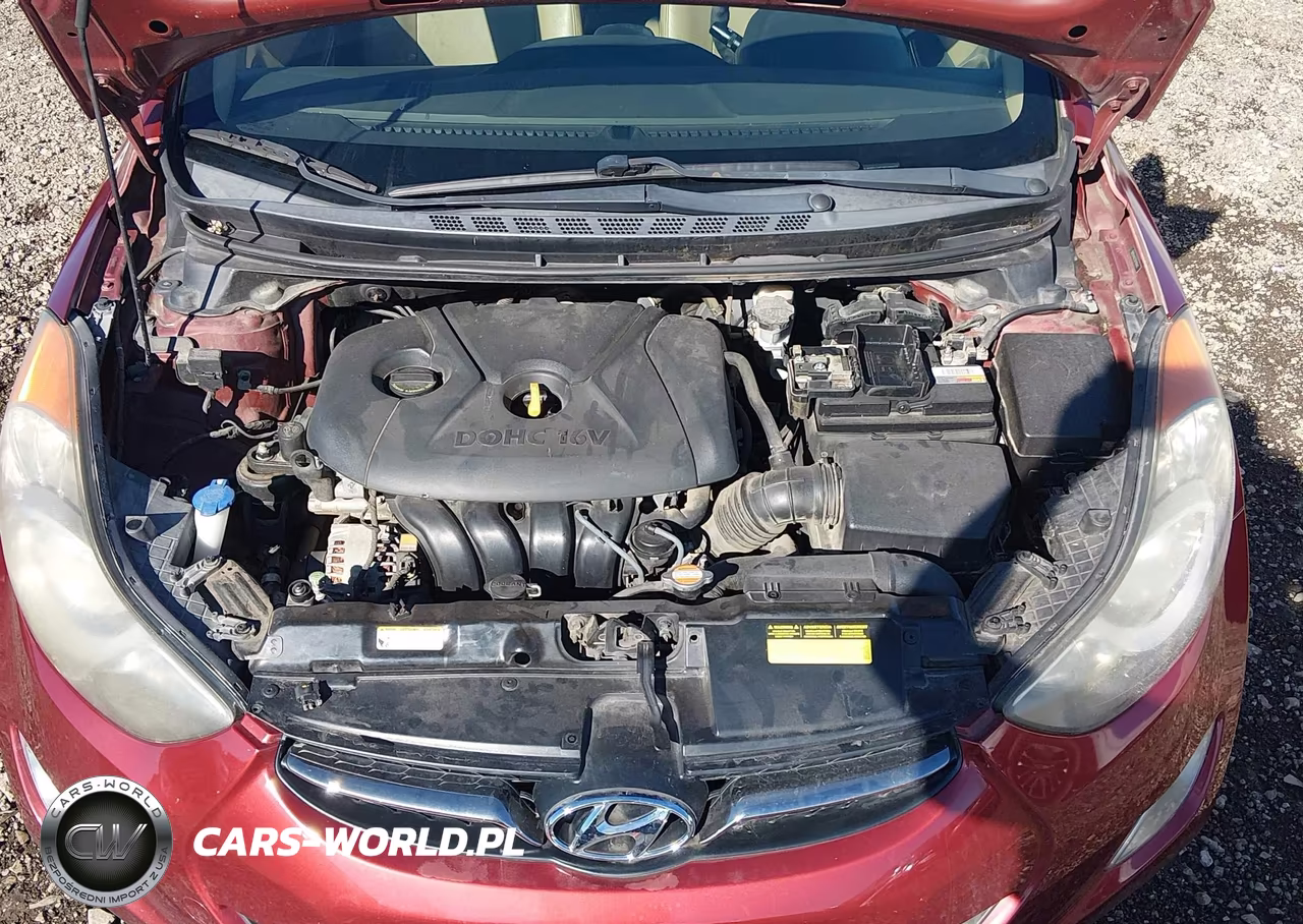 2013 Hyundai Elantra Limited VIN:5NPDH4AE1DH180643 - 10