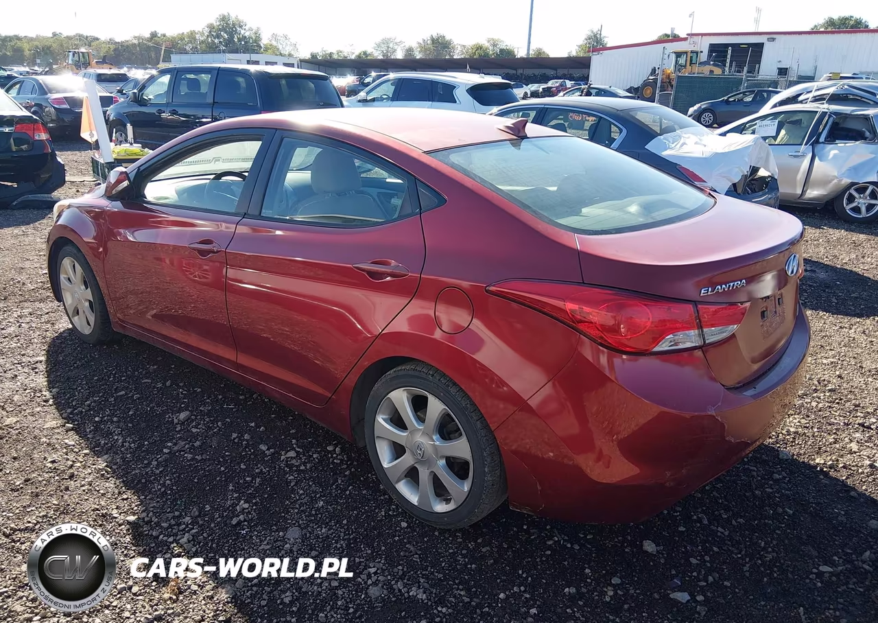 2013 Hyundai Elantra Limited VIN:5NPDH4AE1DH180643 - 3