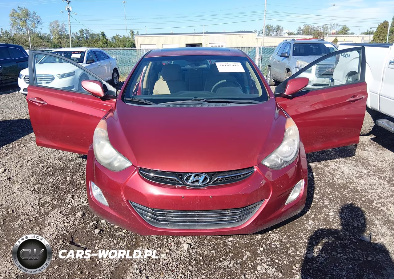 2013 Hyundai Elantra Limited VIN:5NPDH4AE1DH180643 - 6