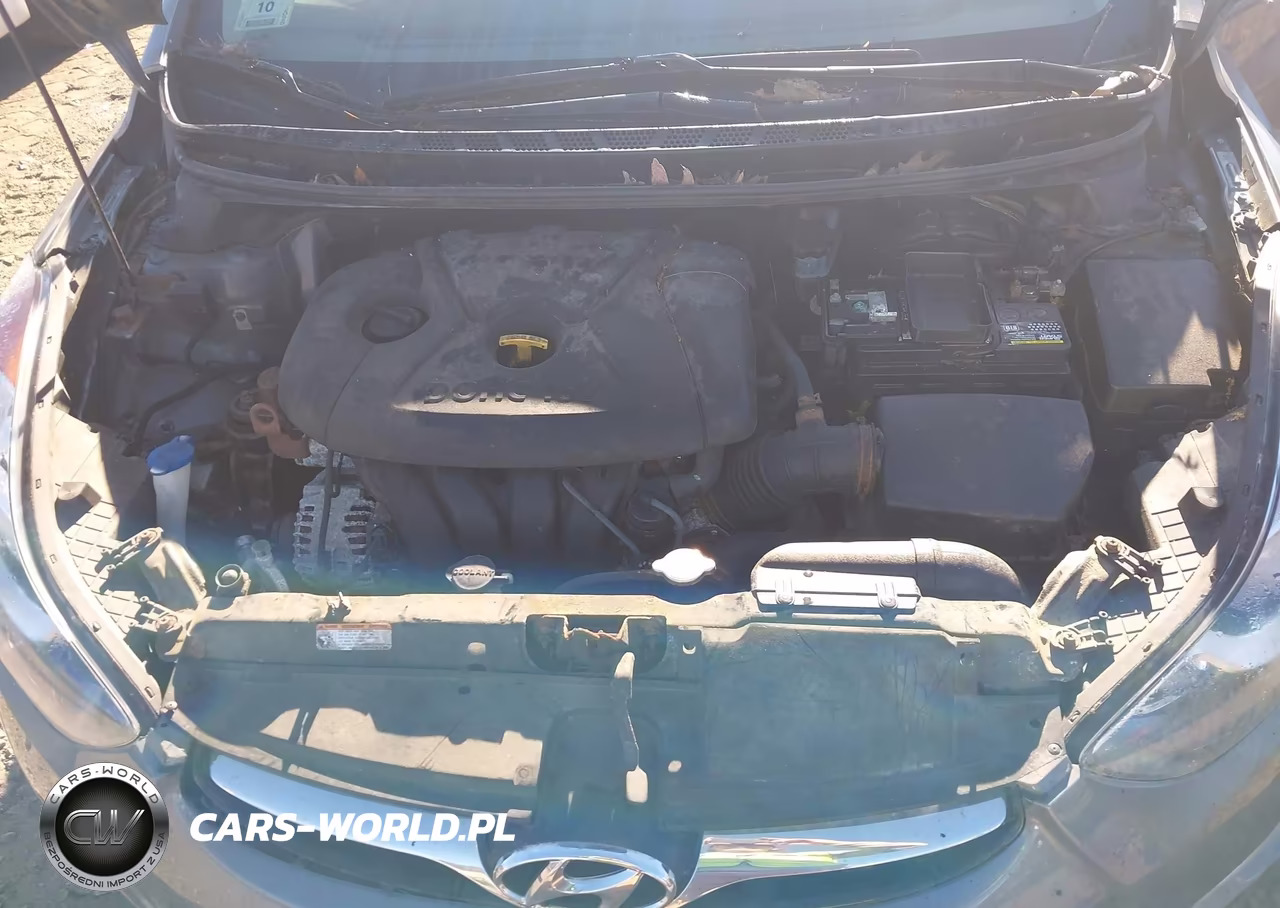 2012 Hyundai Elantra Gls Pzev VIN:5NPDH4AE0CH093900 - 10