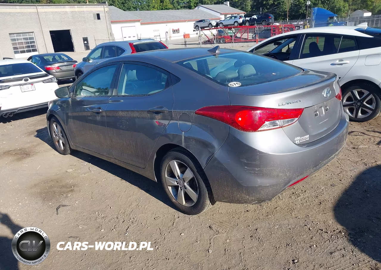 2012 Hyundai Elantra Gls Pzev VIN:5NPDH4AE0CH093900 - 3
