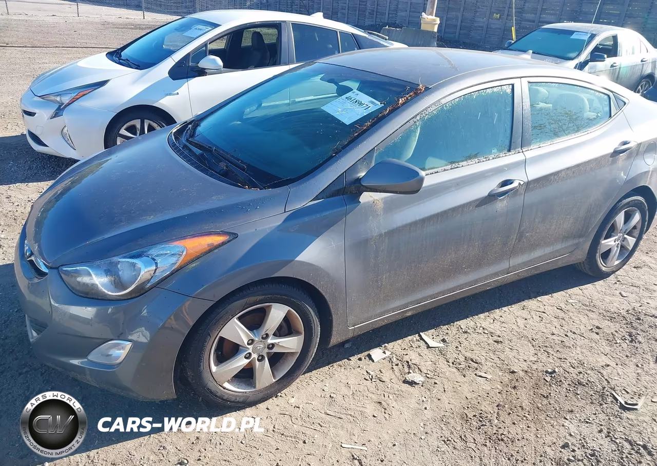 2012 Hyundai Elantra Gls Pzev VIN:5NPDH4AE0CH093900 - 6