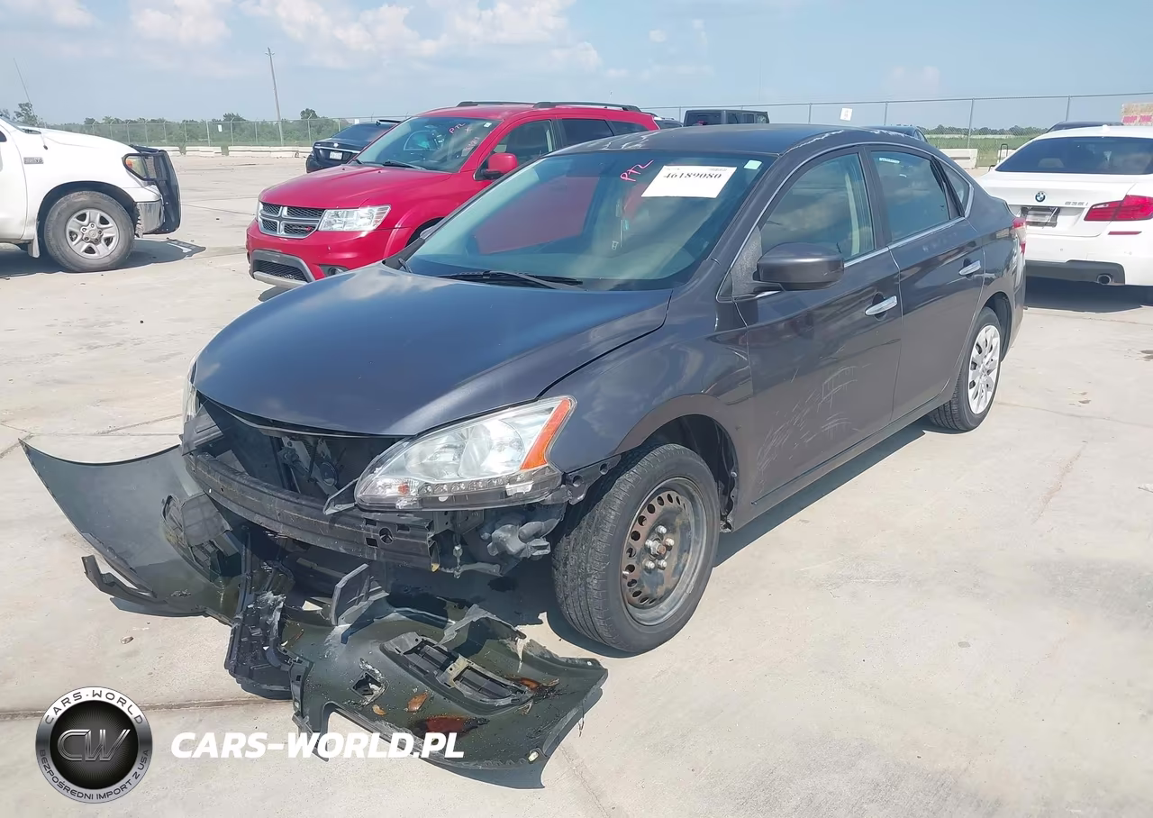 2014 Nissan Sentra Sv VIN:3N1AB7AP7EY252430 - 2