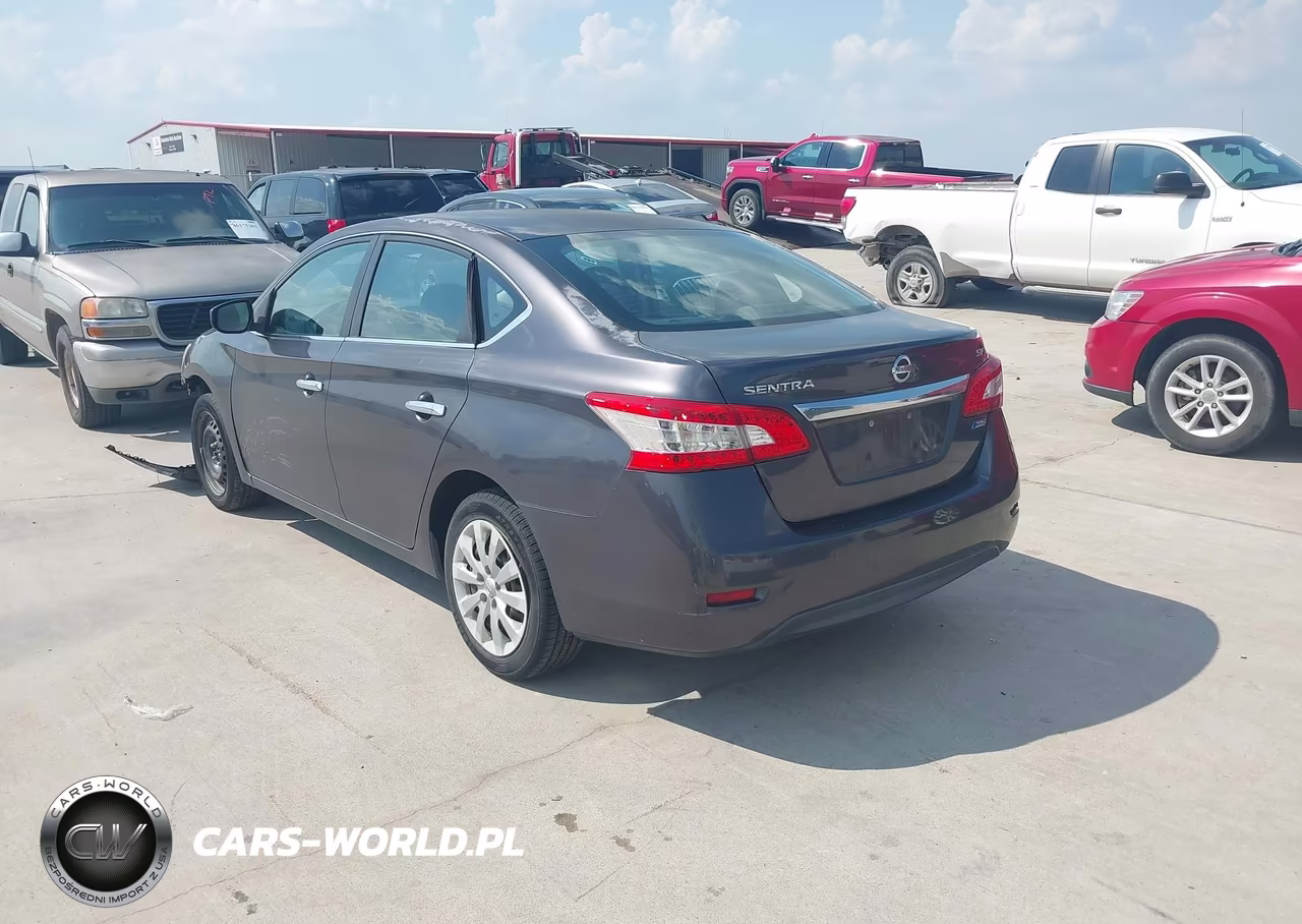 2014 Nissan Sentra Sv VIN:3N1AB7AP7EY252430 - 3