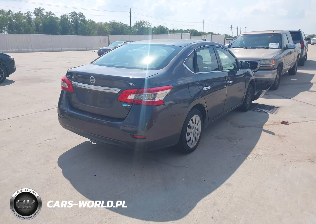 2014 Nissan Sentra Sv VIN:3N1AB7AP7EY252430 - 4