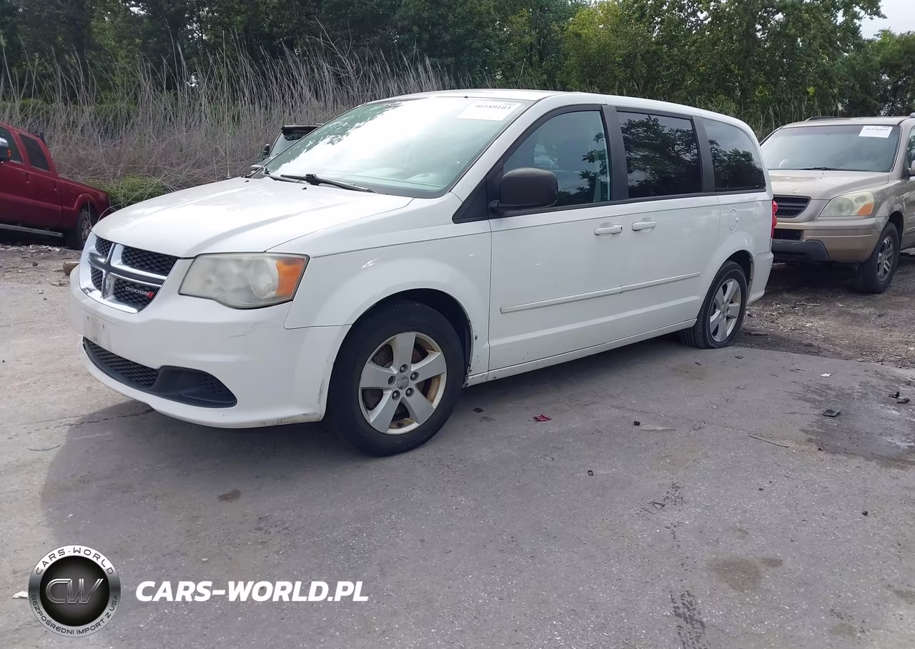 2013 Dodge Grand Caravan Se VIN:2C4RDGBG5DR570375 - 2