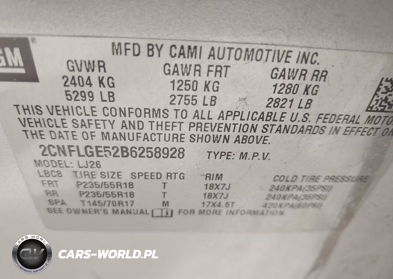 2011 Chevrolet Equinox Ltz VIN:2CNFLGE52B6258928 - 9