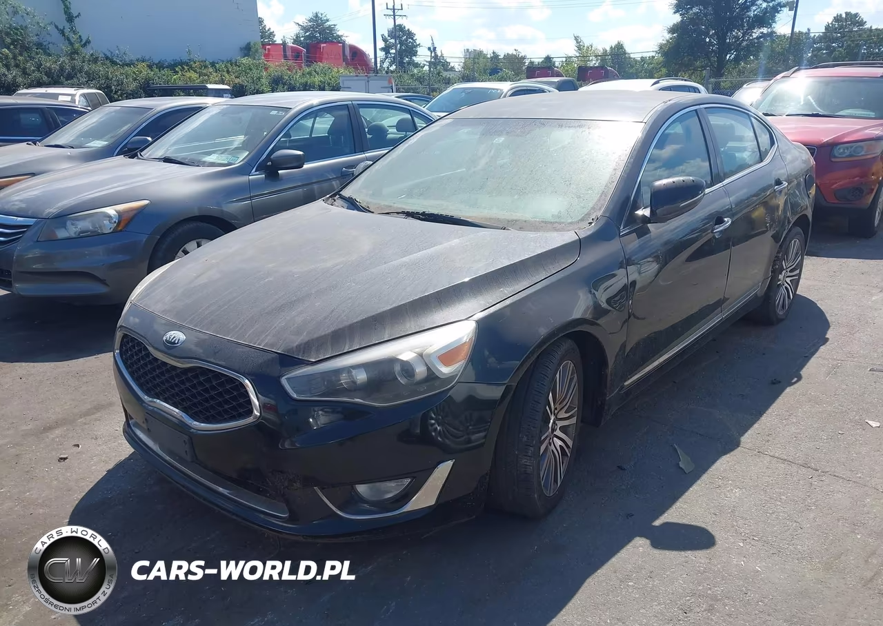 2014 Kia Cadenza Premium VIN:KNALN4D7XE5153277 - 2