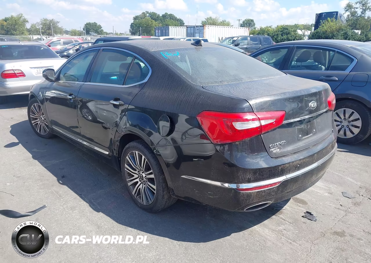 2014 Kia Cadenza Premium VIN:KNALN4D7XE5153277 - 3