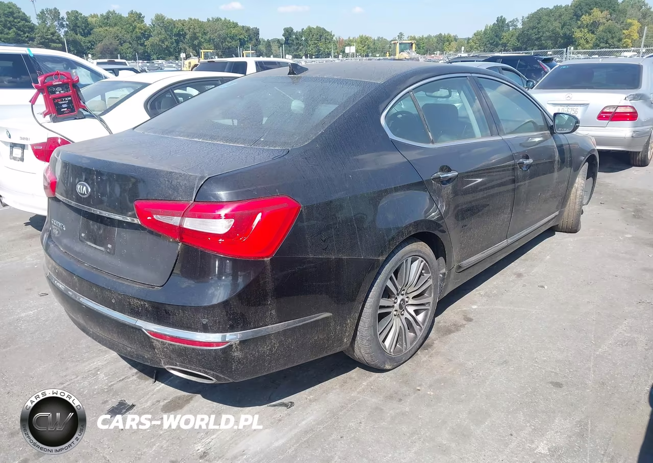 2014 Kia Cadenza Premium VIN:KNALN4D7XE5153277 - 4