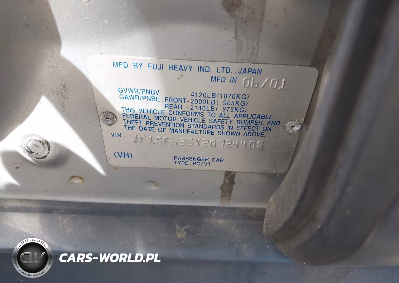 2002 Subaru Forester L VIN:JF1SF635X2G724408 - 9