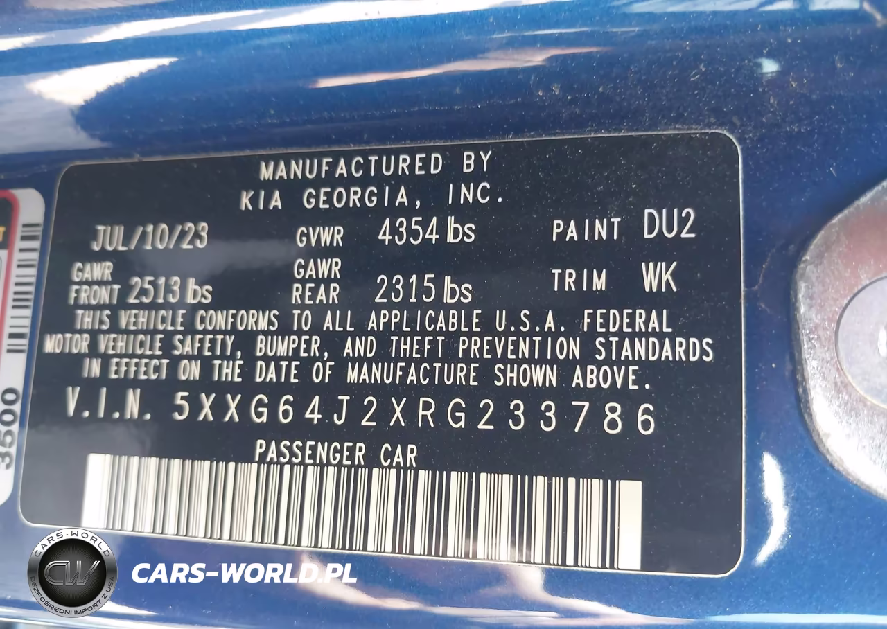 2024 Kia K5 Gt-Line VIN:5XXG64J2XRG233786 - 9