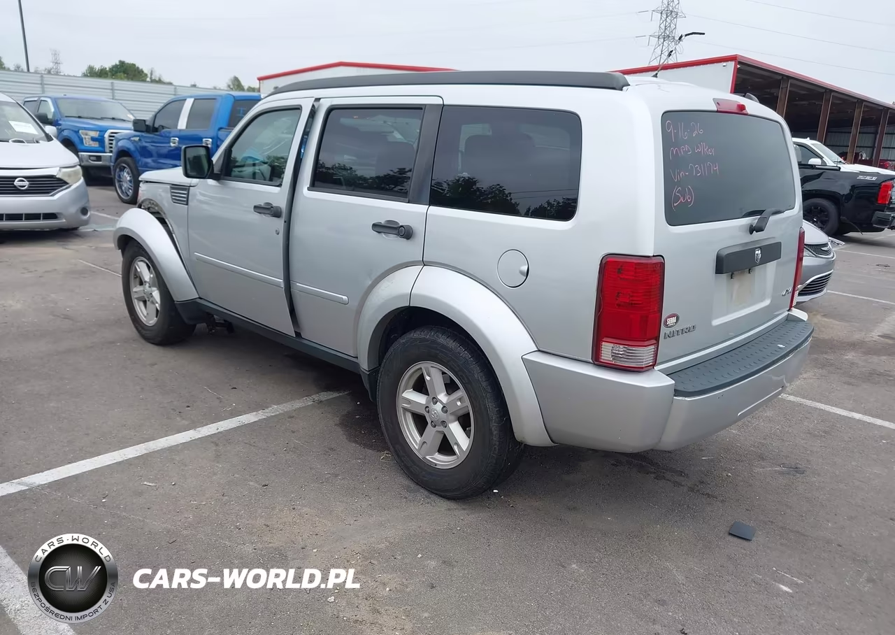 2007 Dodge Nitro Sxt VIN:1D8GU28K87W731174 - 3