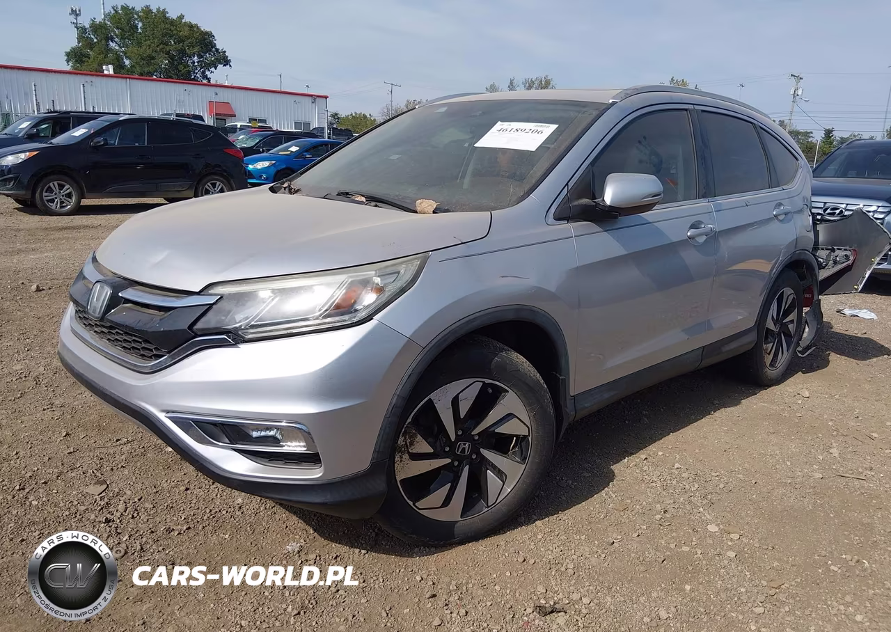 2016 Honda Cr-V Touring VIN:5J6RM3H95GL020974 - 2