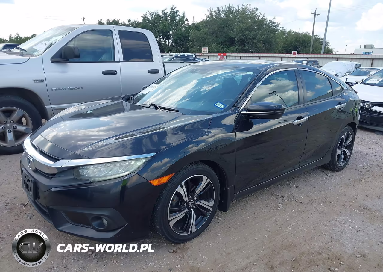 2016 Honda Civic Touring VIN:19XFC1F92GE023715 - 2