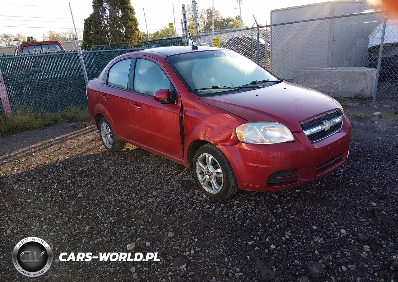 2011 Chevrolet Aveo Lt W-1Lt VIN:KL1TD5DE4BB186788 - 1