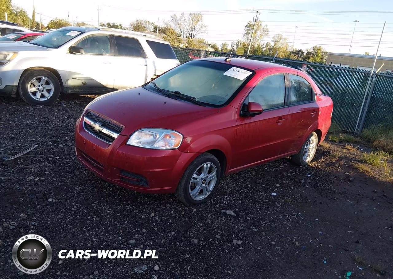 2011 Chevrolet Aveo Lt W-1Lt VIN:KL1TD5DE4BB186788 - 2