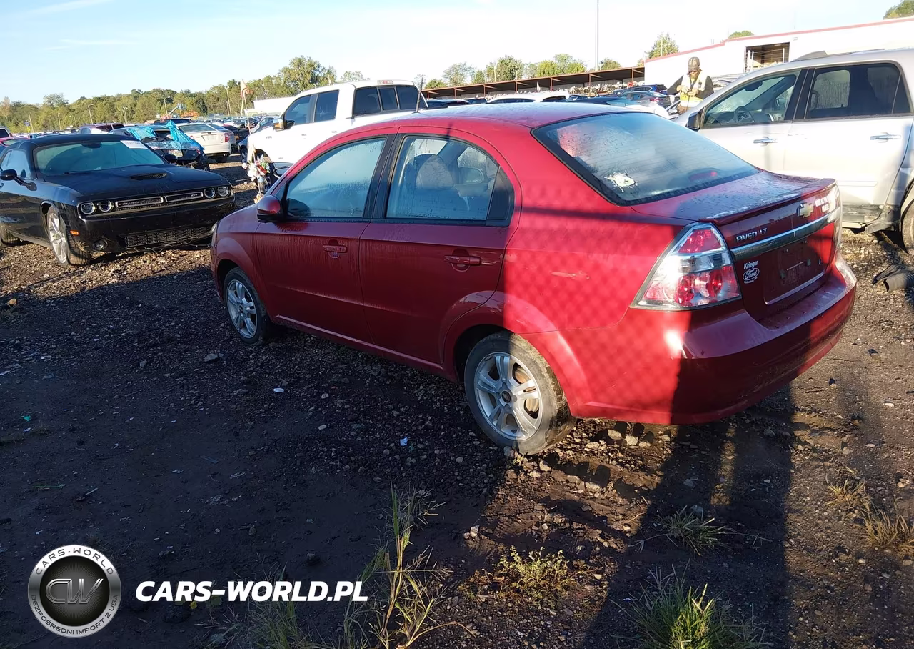 2011 Chevrolet Aveo Lt W-1Lt VIN:KL1TD5DE4BB186788 - 3