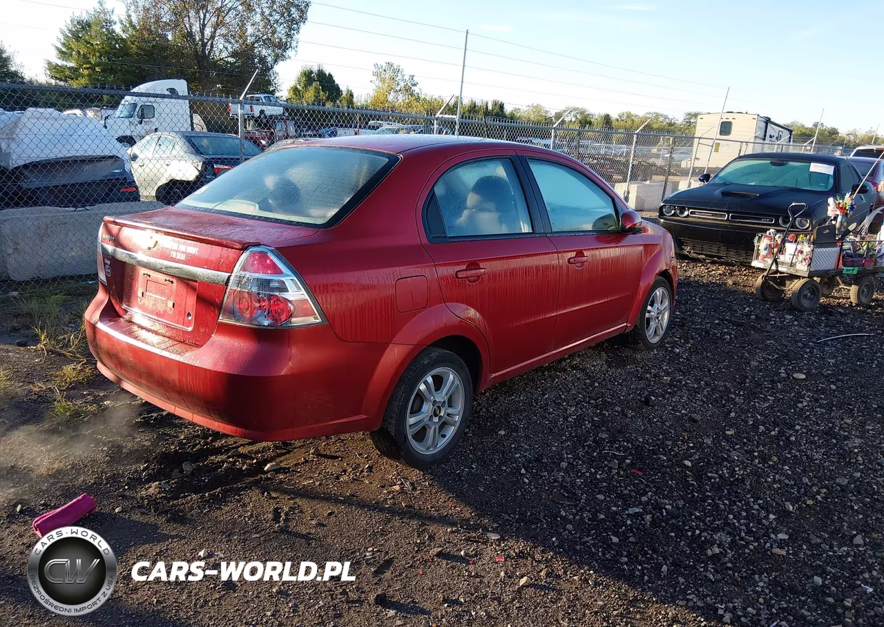 2011 Chevrolet Aveo Lt W-1Lt VIN:KL1TD5DE4BB186788 - 4
