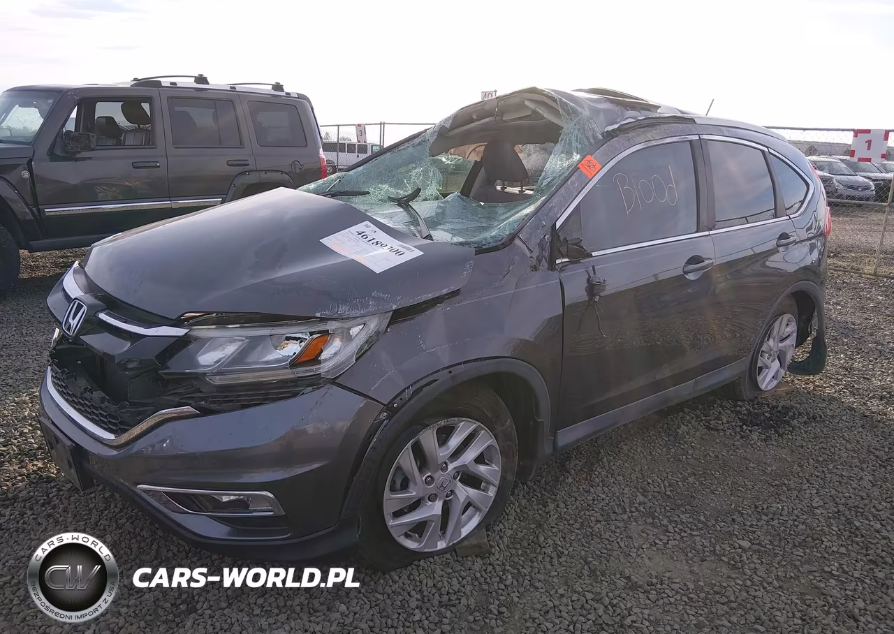 2015 Honda Cr-V Ex-L VIN:2HKRM3H74FH547735 - 2