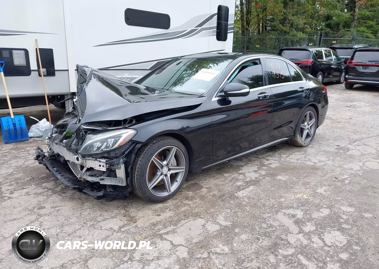 2015 MERCEDES-BENZ C 400 4MATIC VIN:55SWF6GB7FU028521 - 2