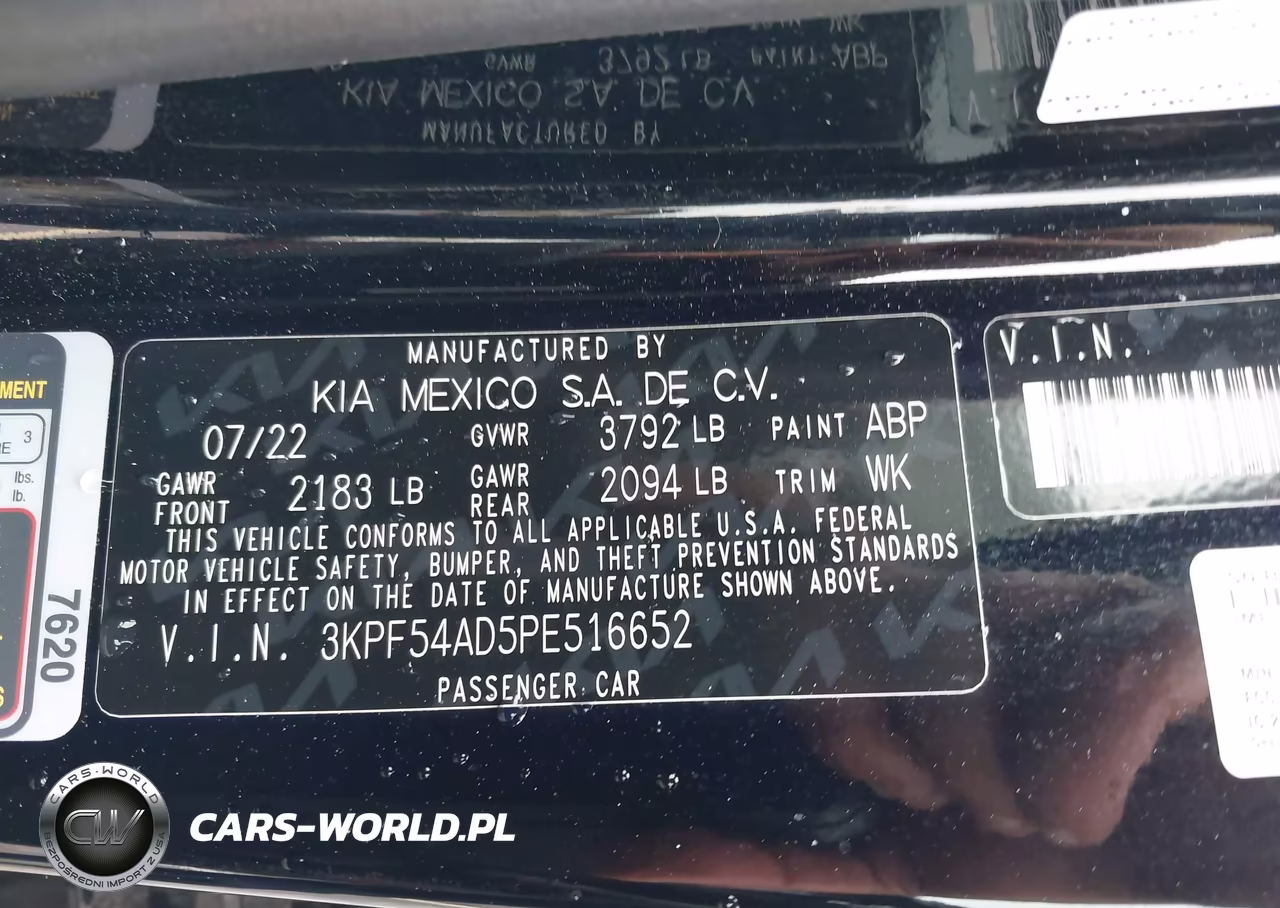 2023 Kia Forte Gt-Line VIN:3KPF54AD5PE516652 - 9