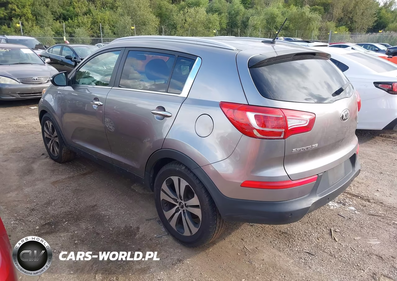 2013 Kia Sportage Ex VIN:KNDPCCA2XD7370957 - 3