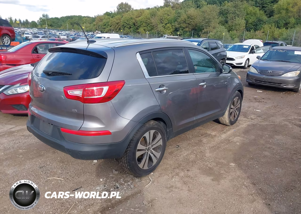 2013 Kia Sportage Ex VIN:KNDPCCA2XD7370957 - 4