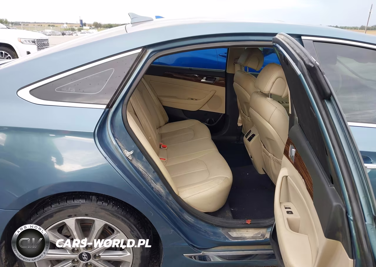 2017 Hyundai Sonata Limited VIN:5NPE34AF7HH455403 - 8