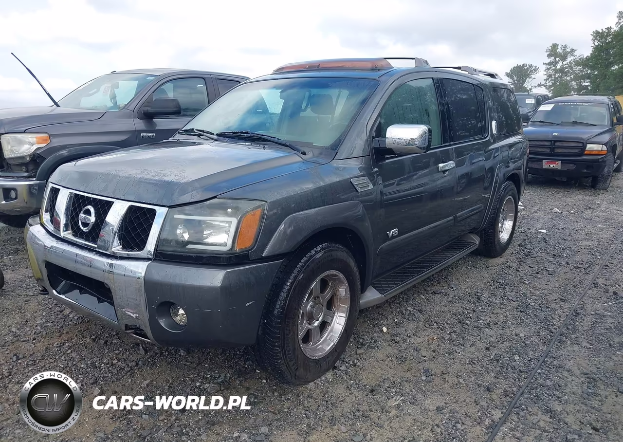 2007 Nissan Armada Le VIN:5N1AA08C77N706326 - 2