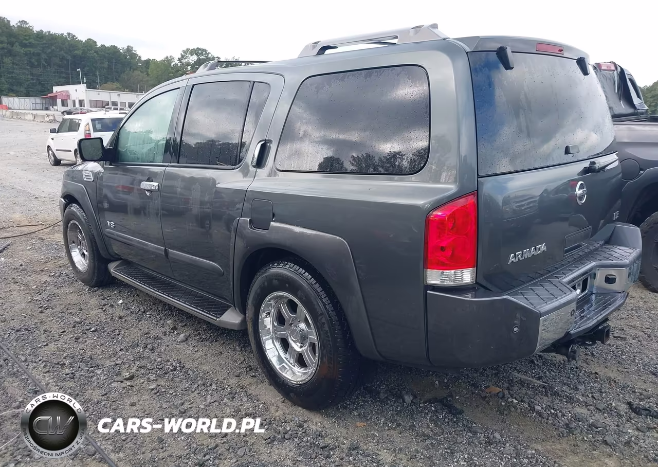 2007 Nissan Armada Le VIN:5N1AA08C77N706326 - 3