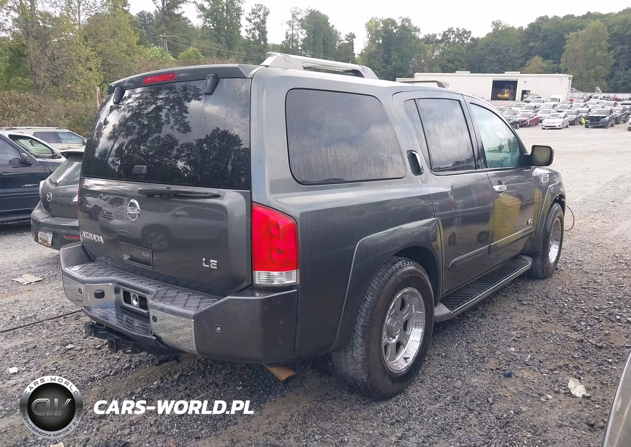 2007 Nissan Armada Le VIN:5N1AA08C77N706326 - 4