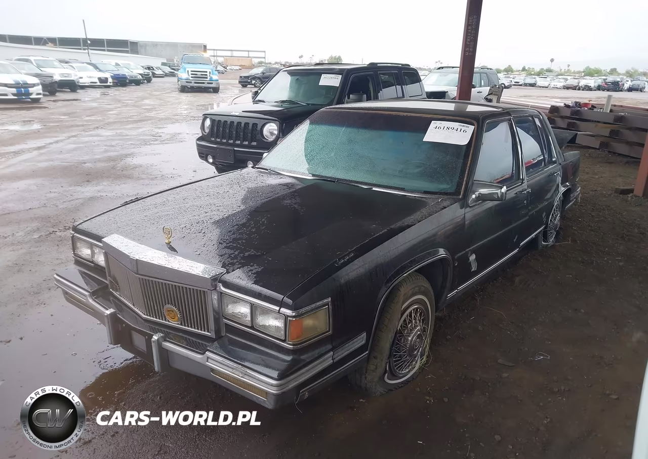 1986 Cadillac Deville Fleetwood VIN:1G6CD6983G4231865 - 2